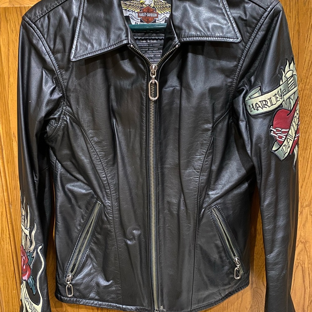 Harley Davidson leather jacket S